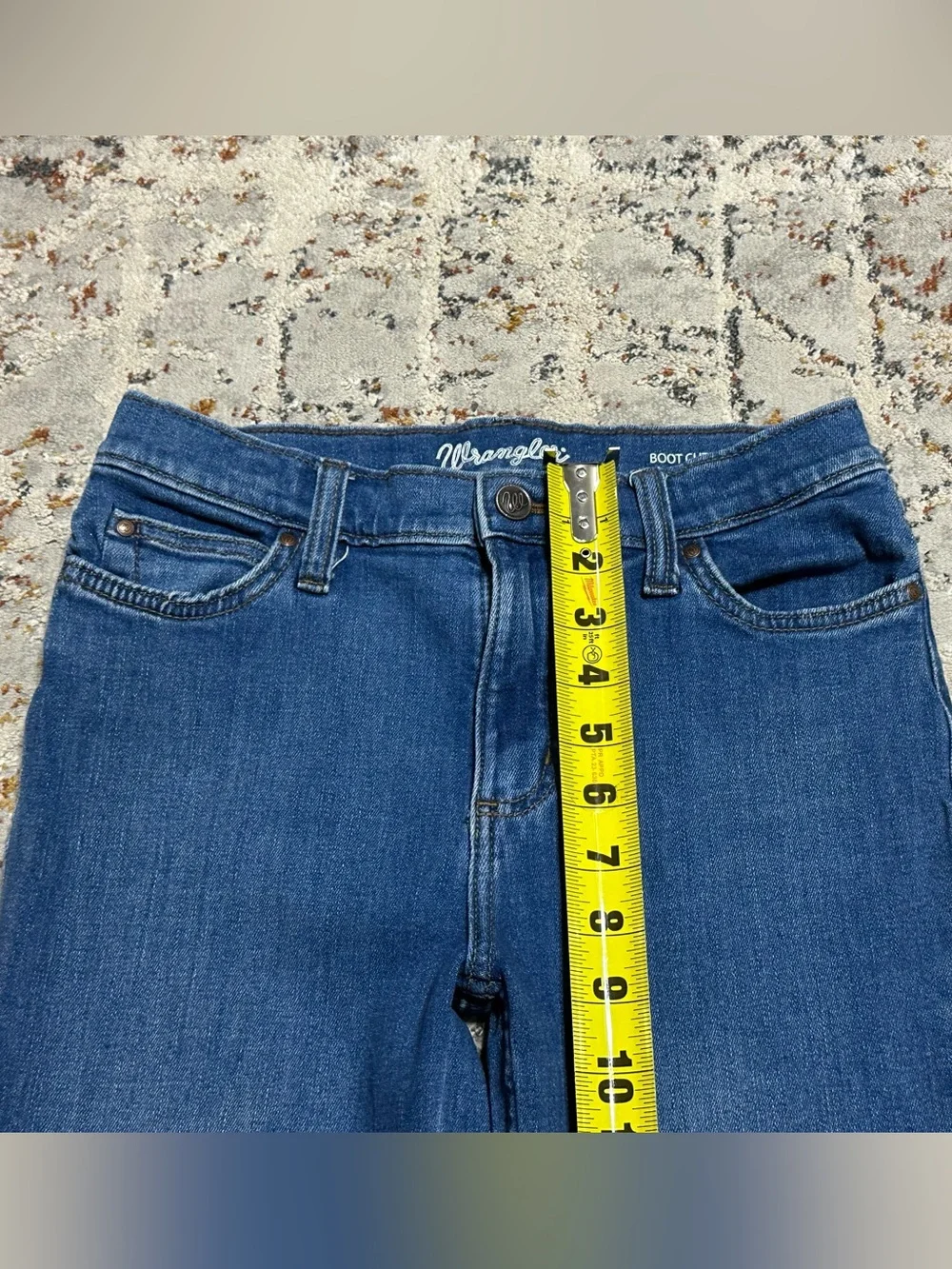 Wrangler youth bootcut jeans girls size 16 slim